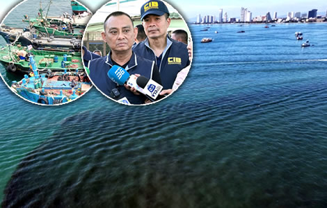 Pattaya fears massive oil slick