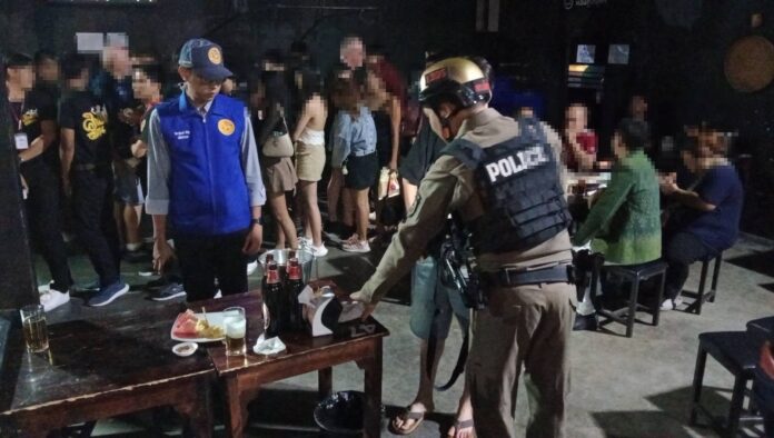 Police Raid Entertainment Venues