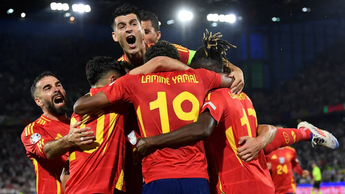 Euro 2024 - Spain 4-1 Georgia