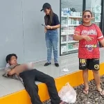 Man Stabbed by Tramp