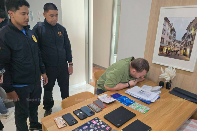 Passport forgery Russian arrested