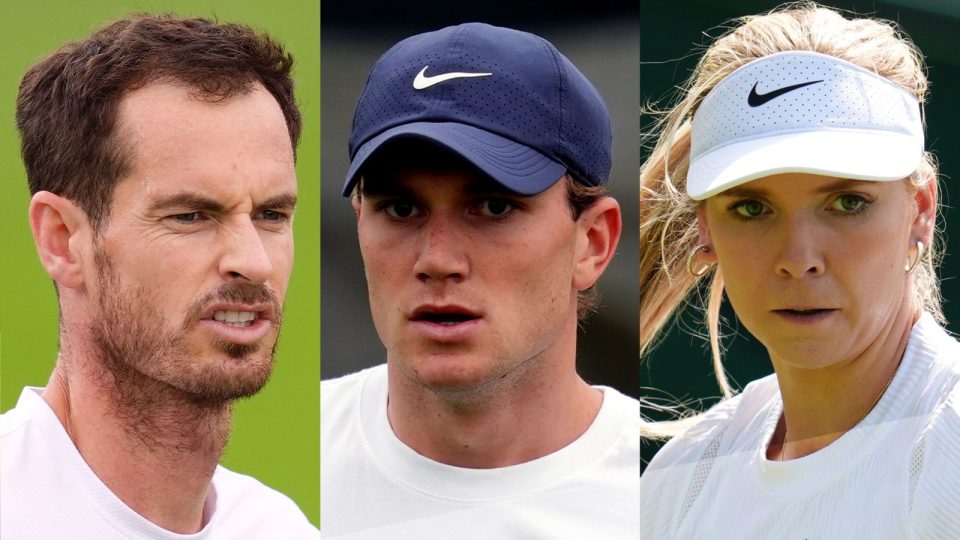 Wimbledon: Murray Brothers, Boulter, Draper in Action