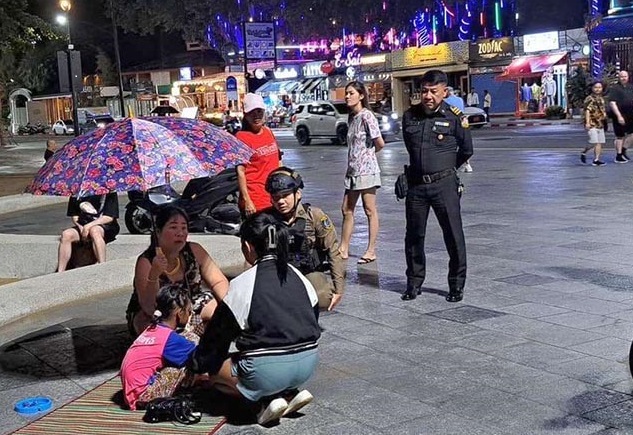 Young Cambodian girl abandoned in Pattaya