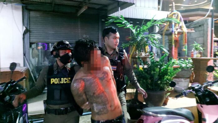 Thai Man Apprehended After Rampage