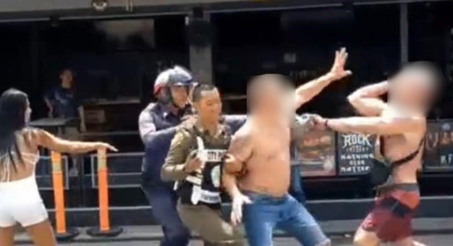 Aussie brawl in Pattaya