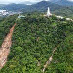 Buddha site ordered closed due to Landslide