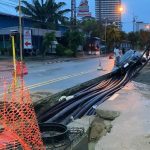 Drunk Driver Crashes into Construction