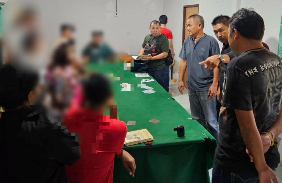 Illegal Poker Raid at Luxury Resort