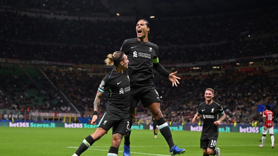 Liverpool Beats AC Milan 4-1 in Champions League Return