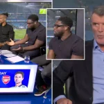 Roy Keane and Micah Richards Clash in Heated Argument Over Arsenal-Man City Draw