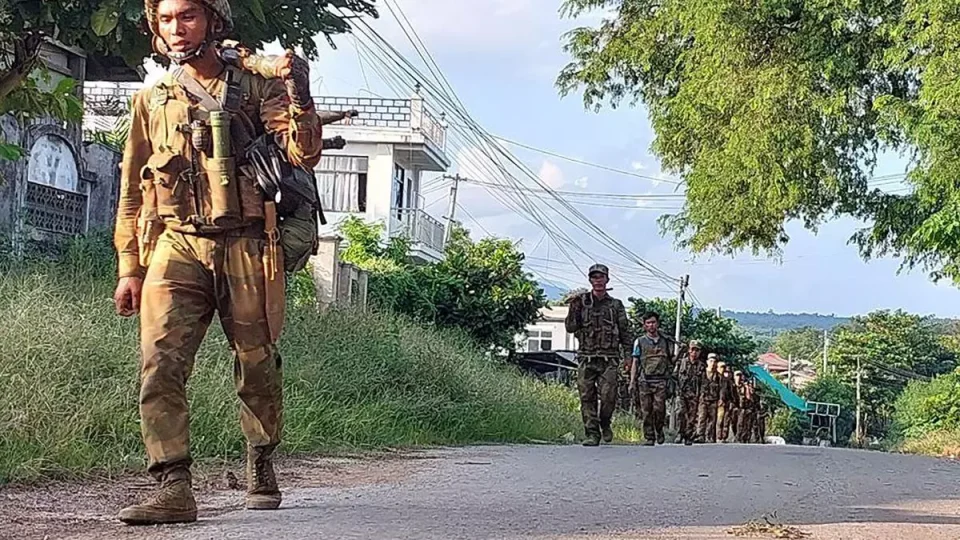 Myanmar Civil War Transformed by Coordinated Militia Offensive