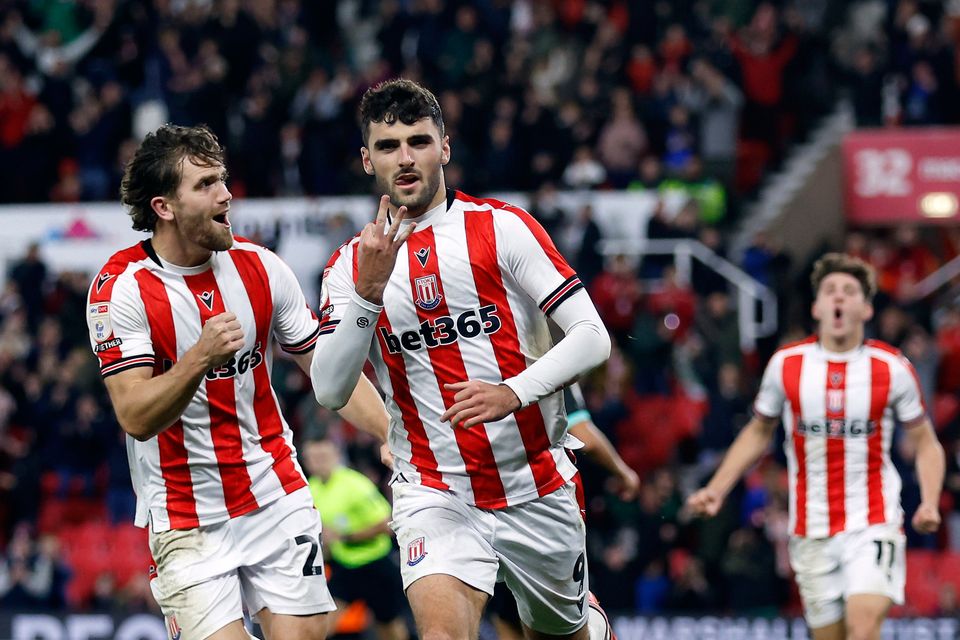 Stoke City Dominates Portsmouth with 6-1 Victory