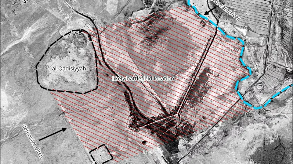 Declassified Spy Satellite Images Uncover Historic Battle Site in Iraq