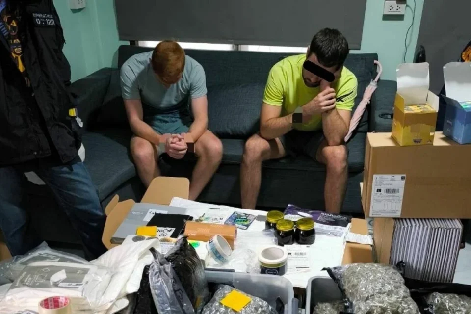 Drug Bust British and Dutch men Arrested