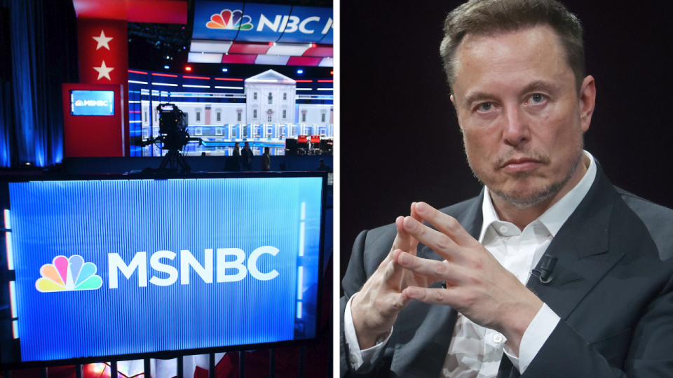 Elon Musk Muses on Buying MSNBC, Prompting Debate on Media