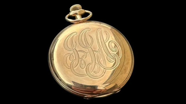 Titanic Rescuer's Gold Pocket Watch Sells for Nearly $2M