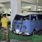 Woman Critically Injured in Six-Story Fall onto Volkswagen Van