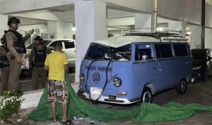 Woman Critically Injured in Six-Story Fall onto Volkswagen Van