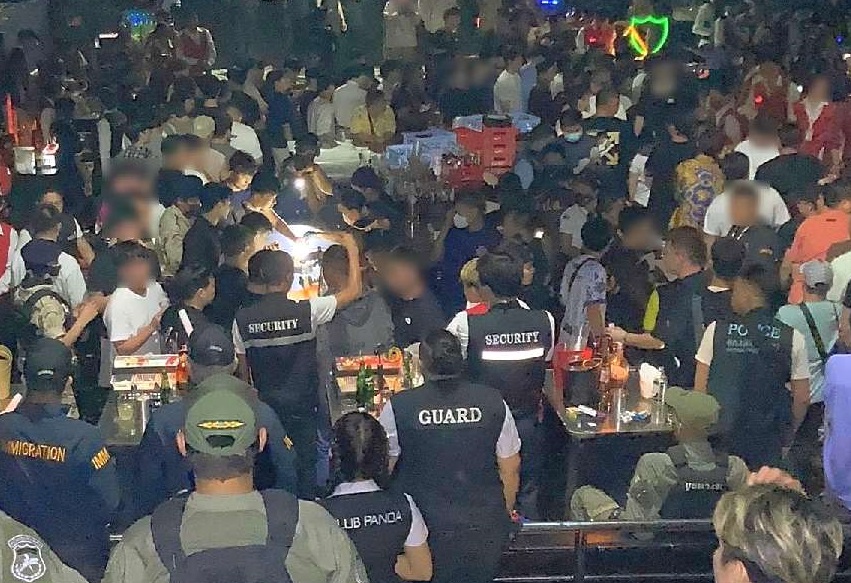 Anti-drugs crackdown in night Clubs