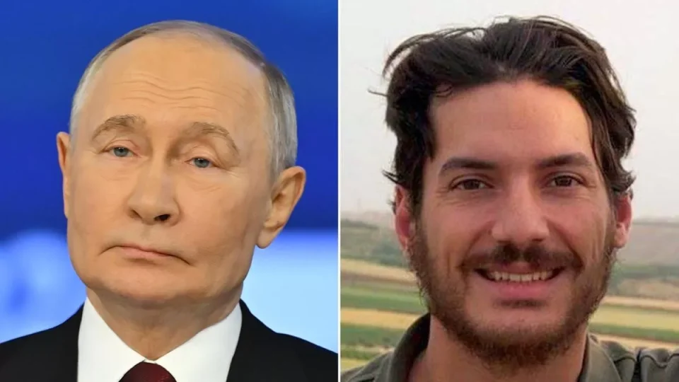 Putin Promises to Inquire About Missing Journalist Austin Tice