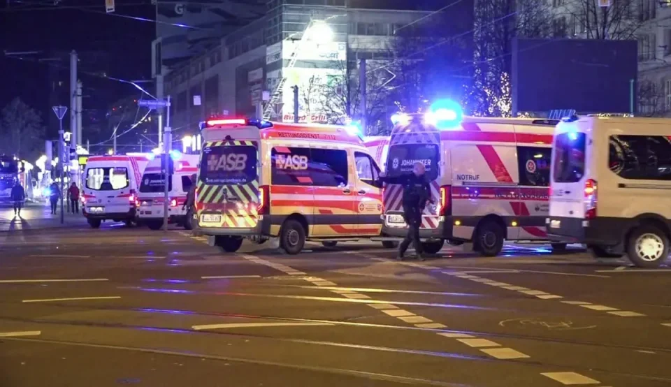 Two Dead, Dozens Injured in Car Attack at German Christmas Market