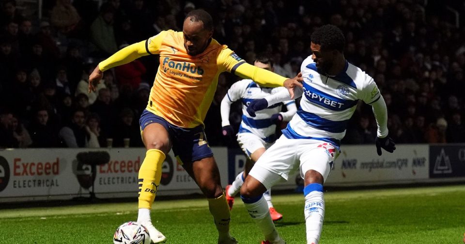 QPR 4-0 Derby County: Chair Shines as Eustace Faces Tough Challenge